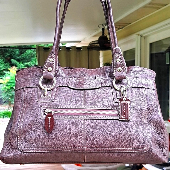 Coach Handbags - 🎆SALE Coach Classy Soft Leather Brown Shoulder Bag Excellent Condition!